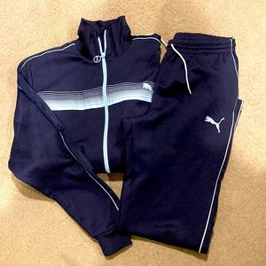 Mens medium Puma Track Suit